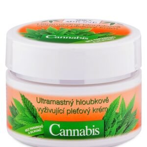 Bione Cosmetics - Ultramastný vyživujúci pleťový krém Cannabis 51ml