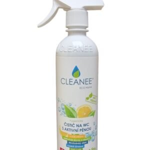 Cleanee Eko hygienický čistič WC s aktívnou penou s vôňou citróna 500ml