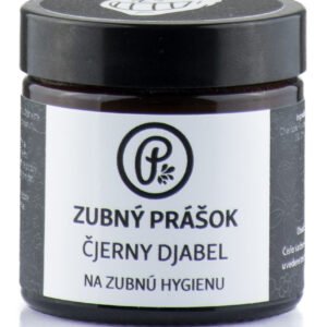 PANAKEIA Zubný prášok - ČJERNY DJABEL 60ml