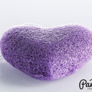 Špongia Konjac Srdce - Ružová