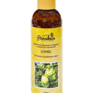 PANAKEIA ŠAMPÓN  chmeľ - prírodný s prírodným keratínom na hustotu a posilnenie vlasov 200ml