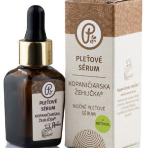 PANAKEIA Kopaničiarska žehlička® s Retinolom 20ml, nočné pleťové olejové sérum