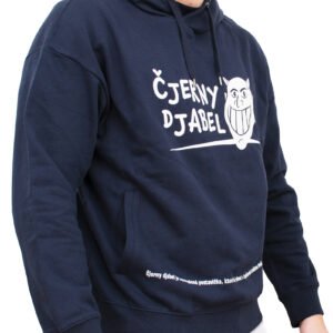 Mikina - Čjerny Djabel Unisex Farba: Tmavomodrá, Veľkosť: L