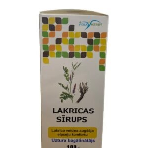 Sirup zo sladkého drievka proti zachrípnutiu a kašlu 100g