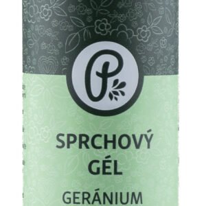 PANAKEIA Prírodný sprchový gél - Geránium a červ. pom. 200ml