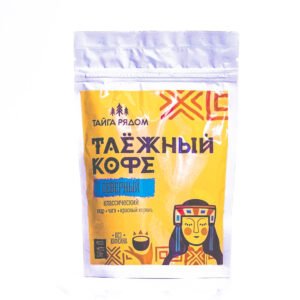 Severná Tajga káva s cédrom, čakankou, čagou a červeným koreňom - klasická - 130g