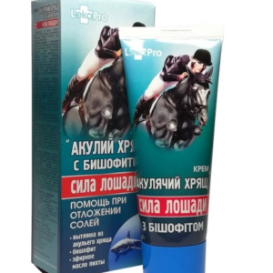 LekoPro Telový krém žraločia chrupavka s bishofitom 75 ml