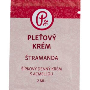 PANAKEIA (Vzorka) ŠTRAMANDA – šípkový denný krém s Acmellou 2ml