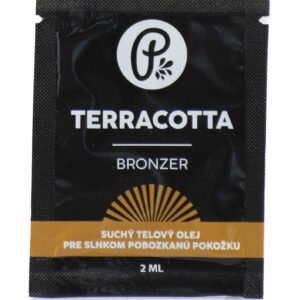 PANAKEIA (Vzorka) TERRACOTTA -  suchý telový olej, bronzer 2ml
