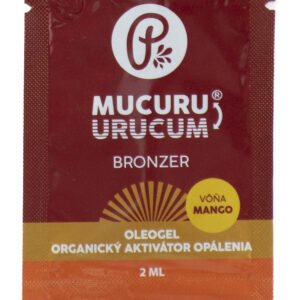 PANAKEIA (Vzorka) MUCURU® - Oleogel bronzer s morskou riasou Dunalliella salina Mango 2ml