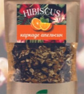 Čaj "hibiscus" - ibištek a pomaranč 80 g