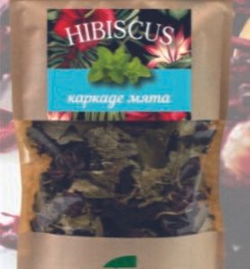 Čaj "hibiscus" - ibištek a mäta pieporná 80 g