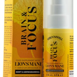 Shroomwell Ústny sprej - Mozog a sústredenie 30ml