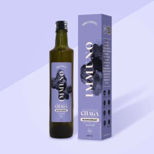 Shroomwell Chaga IMMUNO Elixir - Čierna ríbezľa Objem: 500ml