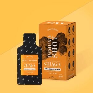 Shroomwell Chaga IMMUNO Elixir - Rakytník vrecká (25ml x 10kusov)