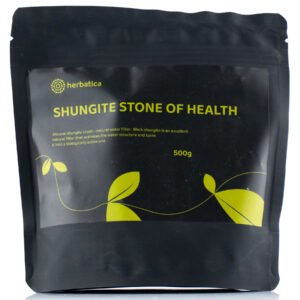 Herbatica Minerál šungit drť, prírodný filter vody 500g
