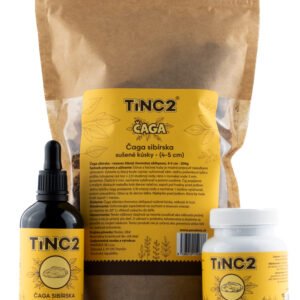 TINC2 Čaga set 3 produkty