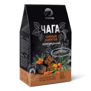 Čaga čaj s rakytníkom 80g