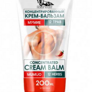 VITATEKA Koncetrovaný krém balzam s múmiom a  extrakt z 12 bylin  200ml