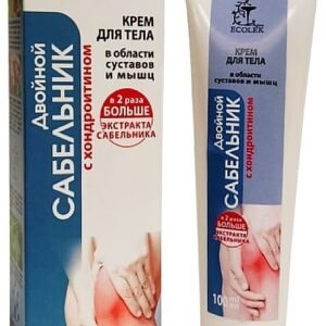 ECOLEK ECOLEKpro - telový krém dvojitý extrakt NÁTRŽNICA -SABELNIK + CHONDROITÍN 100ml