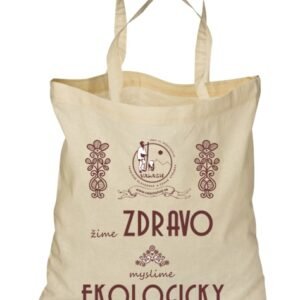 Plátená EKOlogická taška - krátka rúčka Natural