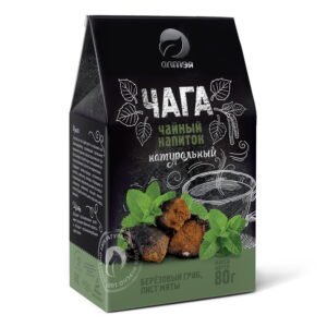 Čaga čaj s mätou 80g