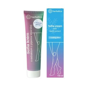 Herbatica Sofia krém na kŕčové žily s extraktom pijavice s chladivým efektom 150ml