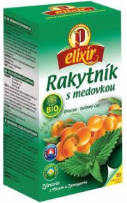 Agrokarpaty Rakytník s medovkou BIO - ovocno-bylinný čaj 20 vreciek (vrecko 2g)