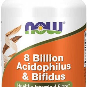 Now Foods Acidophilus + bifidus 60 veg. kapsúl 8 miliárd