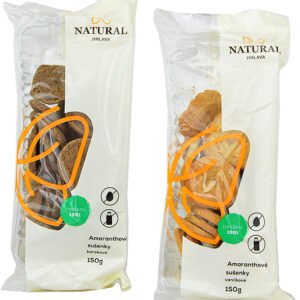 Natural Jihlava Amarantové sušienky Natural 150g - Karobové sušienky