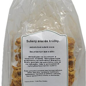Nutrivital Ananás sušený krúžky 500g