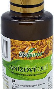 Biopurus Anízový olej BIO 100ml - 100% za studena lisovaný