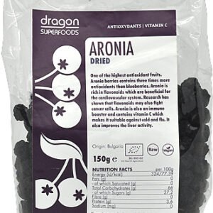 dragon superfoods Arónia plody BIO 150g - sušené