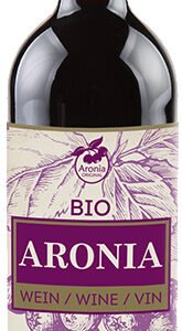 Aronia Original Naturprodukte Arónia víno polosuché BIO 0,75L - Polosuché aróniové ovocné víno