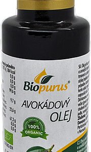 Biopurus Avokádový olej BIOpurus 100ml - 100% za studena lisovaný