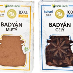SanusVia Badyán BIO 14g - Badyán celý