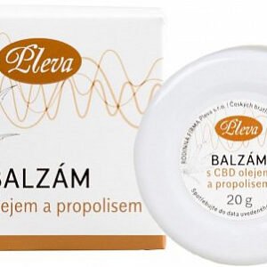 Pleva Balzam s CBD olejom a propolisom 20g