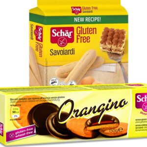 Schär Bezlepkové piškóty SCHÄR 150g - Orangino plnené