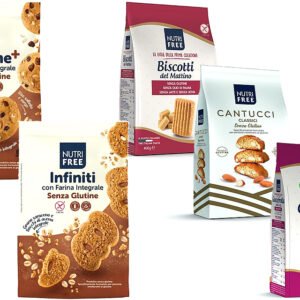 Nutri free Bezlepkové sušienky Nutri free 240g - Cantucci - mandľové sušienky