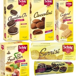 Schär Bezlepkové sušienky SCHÄR plnené 115g - Sušienky Vanilla creams