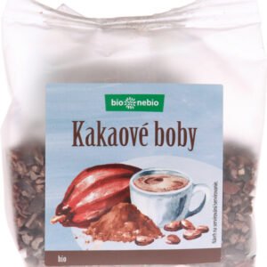 Bio Nebio BIO Kakaové bôby 100g - Kakaové bôby drvené jemne pražené