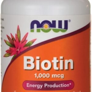 Now Foods Biotin 1000 1000mcg 100 kapsúl