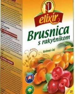 Agrokarpaty Brusnica s rakytníkom - bylinný čaj 20 vreciek (vrecko 2g)