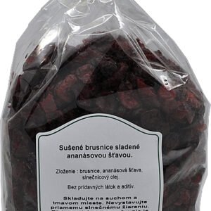 Nutrivital Brusnice sušené veľkoplodé 500g