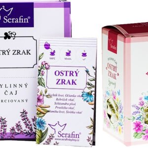 Serafin Bylinná zmes Ostrý zrak 37,5g (15x2,5g) Porciovaný čaj