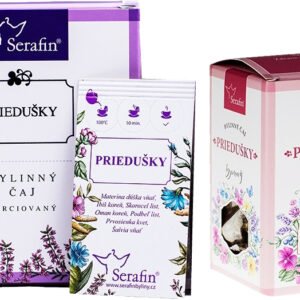 Serafin Bylinná zmes Priedušky 37,5g (15x2,5g) Porciovaný čaj