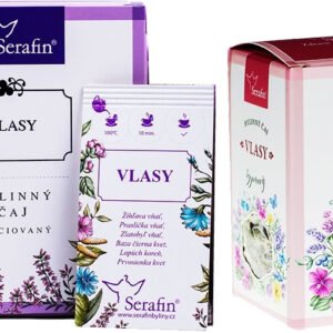 Serafin Bylinná zmes Vlasy 37,5g (15x2,5g) Porciovaný čaj