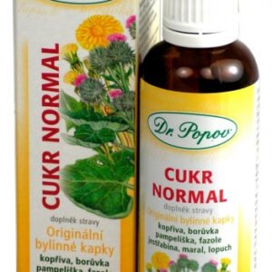 Dr.Popov Bylinné kvapky - Cukor normal 50ml