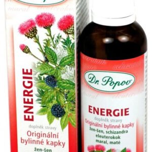 Dr.Popov Bylinné kvapky - Energia 50ml