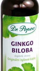 Dr.Popov Bylinné kvapky - Ginkgo Biloba 50ml